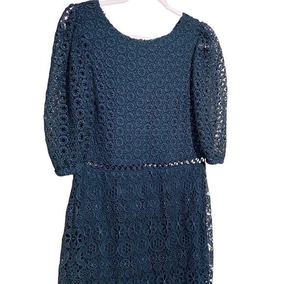 Express Crochet‎ Eyelet Black Dress Size Medium - Picture 3 of 8